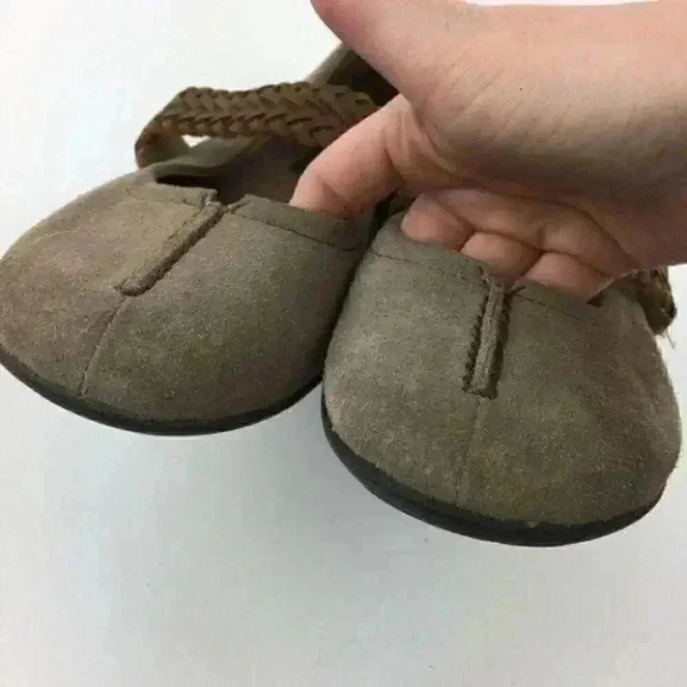 Eddie Bauer Flats 8 Delight Pine Suede Maryjanes